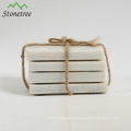 Natural stone table tea plate marble coaster